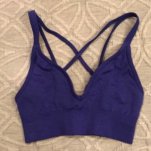Strappy lululemon sports bra
